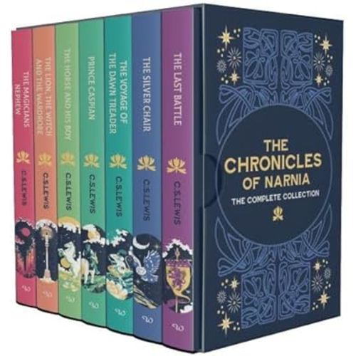 The Chronicles of Narnia 7 Books Collection Box Set By C S Lewis (The Magician's Nephew, The Lion the Witch and the Wardrobe, The Horse and His Boy,Prince Caspian, Voyage of the Dawn Treader & More)