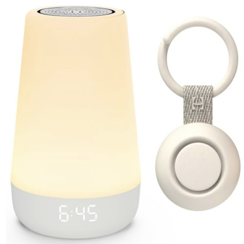 Hatch Baby Sleep Bundle: Home & Travel Sound Machines Includes Rest 2nd Gen and Portable Rest Go (Putty)