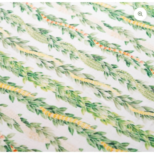 Lei Maile Bamboo Muslin Kapa Moe (Swaddle Blanket))