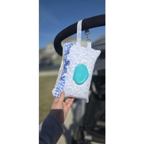 Wipe Pouch W/ Ruffles