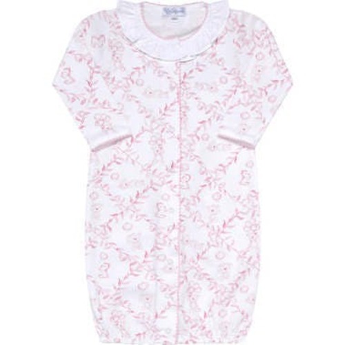 Pink Bears Trellace Baby Converter Gown