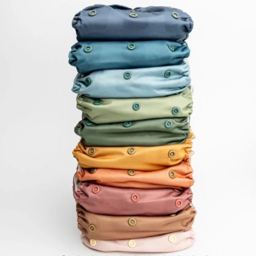 Boho Solids (10) Value Bundle – Kinder Cloth Diaper Co.