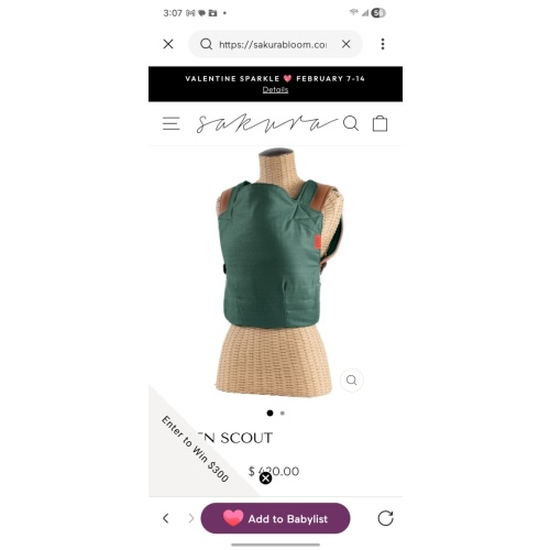 Maven Scout - green and leather