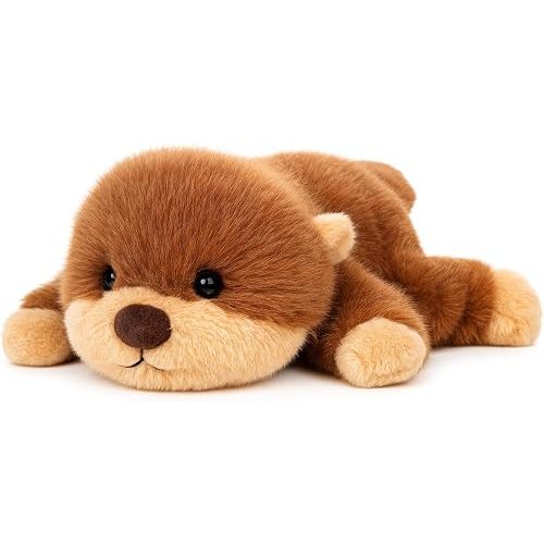 Adorable Plush Otter Stuffed Animal Soft Otter Plush Toy Cute Birthday Gift for Boys Girls Kids Toddlers