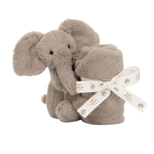 JELLYCAT SMUDGE ELEPHANT SOOTHER