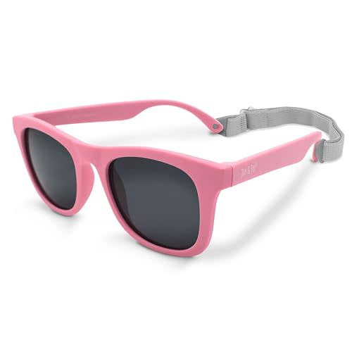 JAN & JUL Baby Toddler Kids’ Flexible UV-400 Polarized Sun-glasses with Strap for Girls Boys