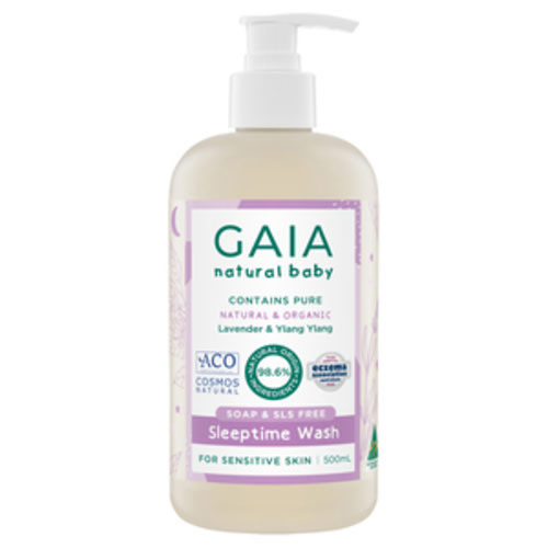 GAIA Natural Baby Sleeptime Wash 500mL