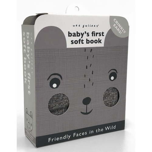 Wee Gallery Cloth Books Friendly Faces: In the Wild (2020 Edition): Baby's First Soft Book, (Paperback)