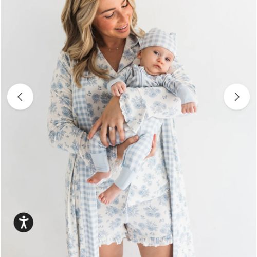 Blue Rose Garden Women's Robe – In My Jammers