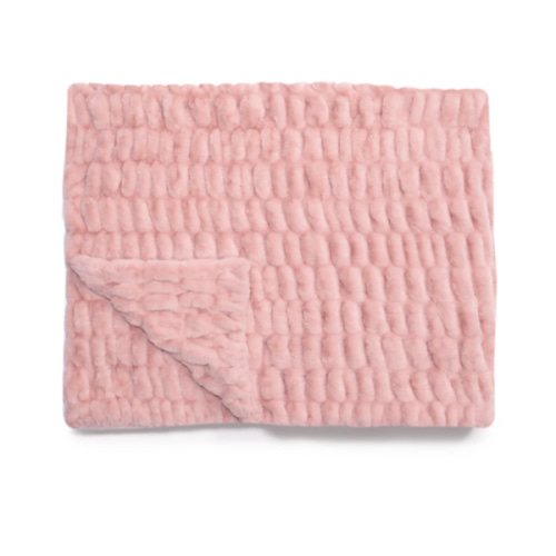 Blush Pink Blanket | Rosewater | Lola Blankets