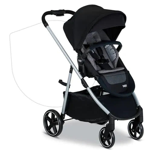 Grove Modular Lightweight Baby Stroller - Pindot Onyx Edition
