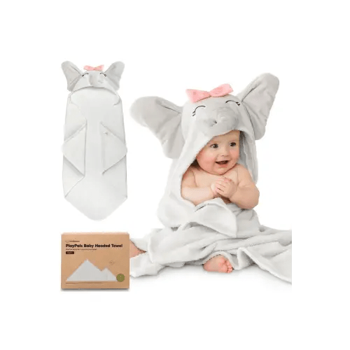 PlayPals Hooded Towel - Ella