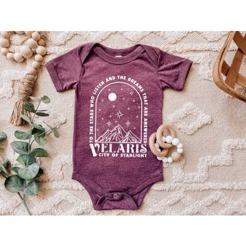 A Court of Thorns and Roses Velaris Baby Onesie