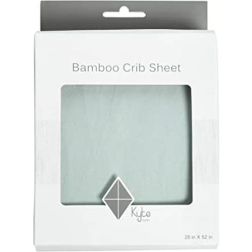 Kyte BABY Soft Crib Sheets Made from Bamboo Rayon Material (Sage)