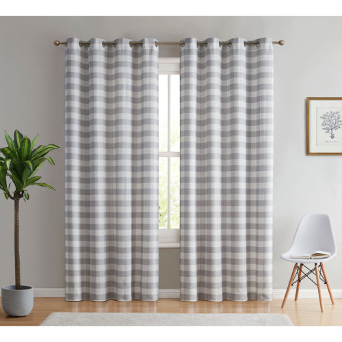 Rosalind Wheeler Fallbrook Polyester Light Filtering Curtain & Reviews | Wayfair
