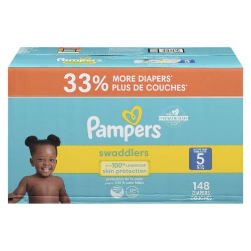 Swaddlers Size 5, 148 diapers