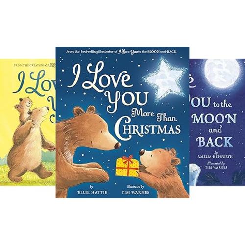 I Love You to the Moon and Back (3 book series) Hardcover Edition