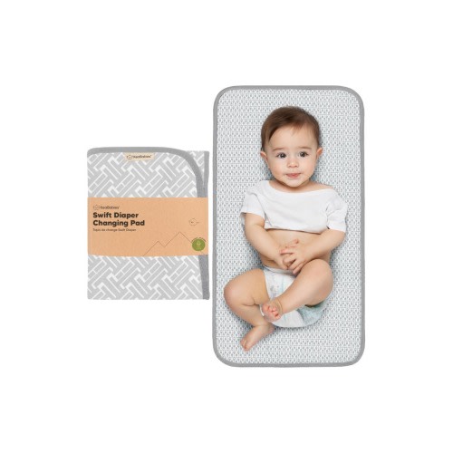 KeaBabies Swift Diaper Changing Pad - Gray Mod