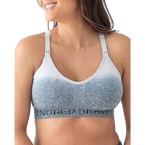 Kindred Bravely Sublime Nursing Sports Bras for Breastfeeding, Soft & Stretchy Maternity Bra