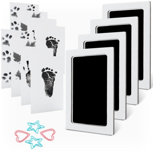 Lollanda Baby Foot Or Hand Print Set,Footprint Baby Ink Pad,Baby Hand Print,Baby Handprint Picture Frame,Baby Print Paint,Baby Handprint And Footprint