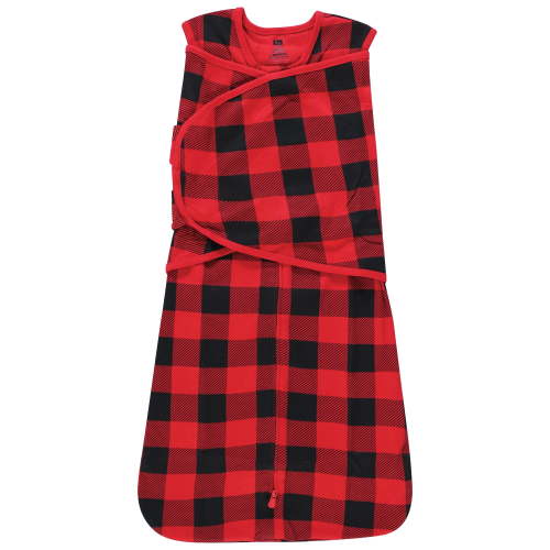 Hudson Baby Convertible Swaddle Sleep Sack, Buffalo Plaid, 3-9 Months