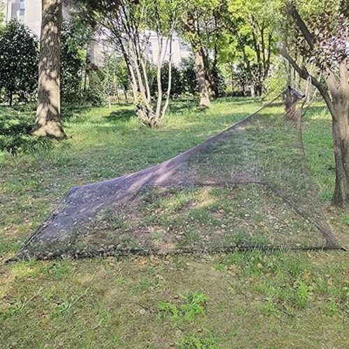 Aventik EDSRDLUZ 400 Fine Meshes Triangular Outdoor Camping Mosquito Net for Camping Bed Compact, Bug Net with Carry Bag, 94" x 67" x 55" Ideal for Double Camping Use