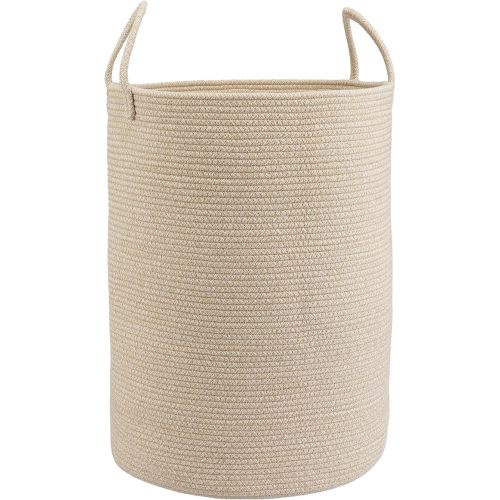 Woven Cotton Rope Laundry basket