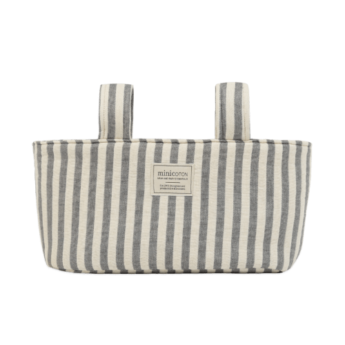 Pocket Stripes · Minicoton Stroller Bag