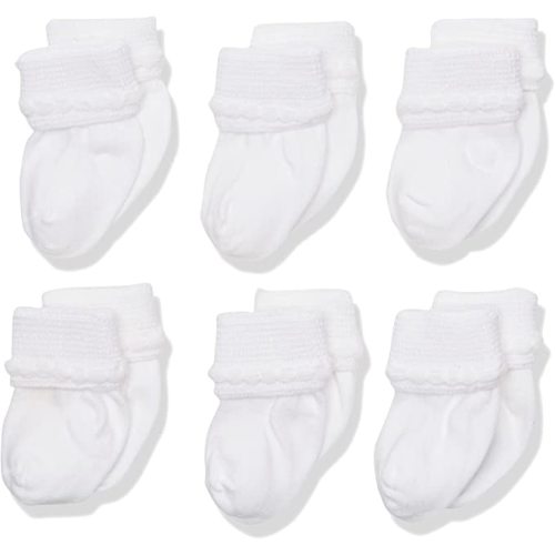 Jefferies Socks Unisex-Baby Newborn Bubble Stitch Rock-A-Bye Bootie 6 Pair Pack
