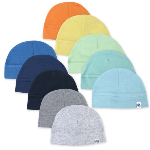 10-Pack Organic Cotton Caps | Honest Baby Clothing