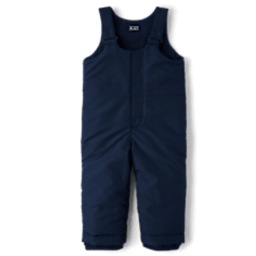 Baby And Toddler Sleeveless Snow Overalls - NAVY | Size 2T
