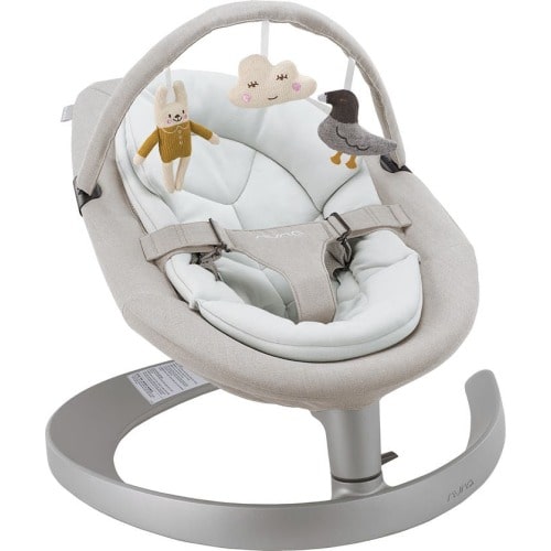 Nuna LEAF™ grow Baby Seat with Toy Bar, Driftwood