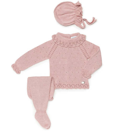 NEWBORN CUTE COLLAR OPENWORK 3P SET – Lilileyba