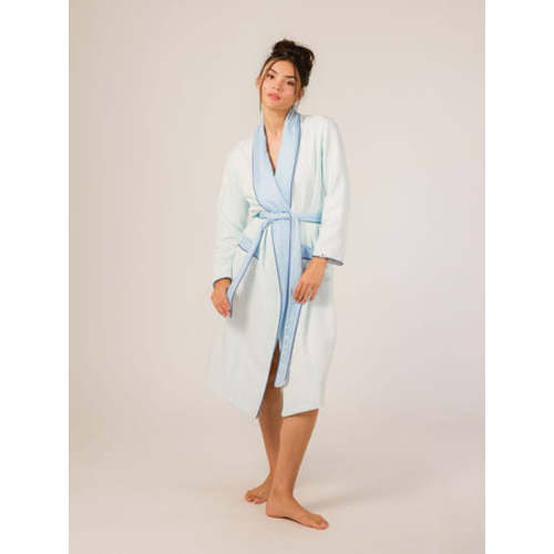 Leona Reversible Micro-Fiber Robe (Cloud)