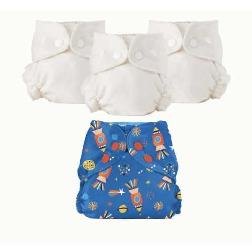 Organic Cloth Diaper Bundle Starter – Esembly