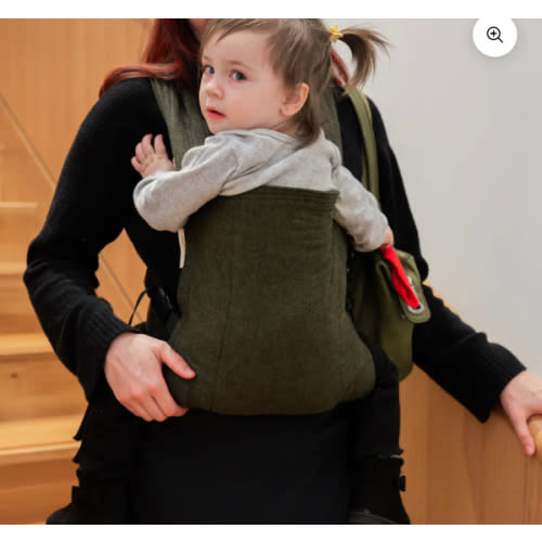 Grove Lark Baby Carrier | Dark Green Soft Structured Carrier | hope&plum