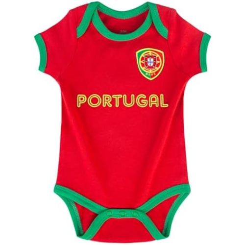 Cnins Sporty Baby Bodysuit 0-24M, Soccer-Themed Infant Onesie for Game Days, Family Matching Outfits, Party & Gift