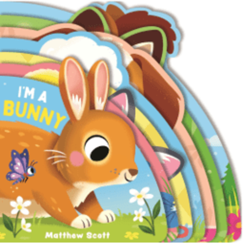 I'm a Bunny: (a Shaped Board Book Full of Animal Sounds, Lively Rhymes, and Interactive Fun for Babies and Toddlers) (Board Book)