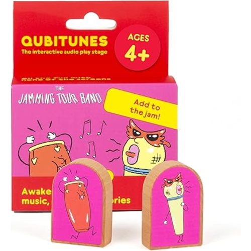 Interactive Audio Play Stage Game | The Jamming Tour Band Expansion Set |Add Vocals & Percussion | Create Sound & Stories | Listen, Learn and Play | Ages 4+ Boys & Girls