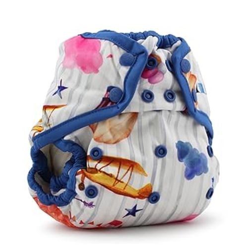 Kanga Care Rumparooz Double Leg Gusset Reusable Cloth Diaper Cover One Size Snap | Soar 6-35 lbs