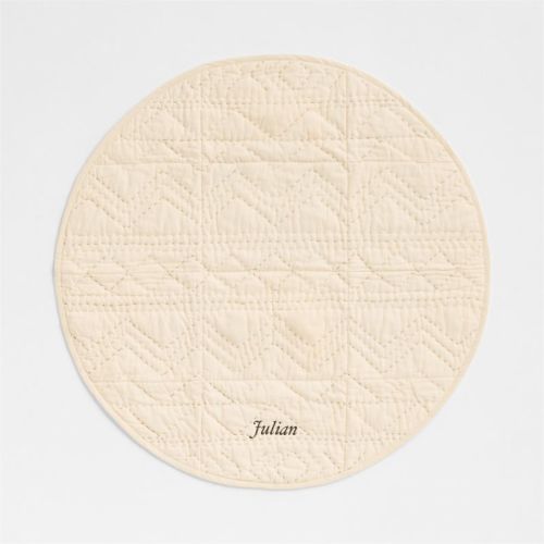 Cozy Cloud Natural Undyed Cotton Baby Activity Play Mat