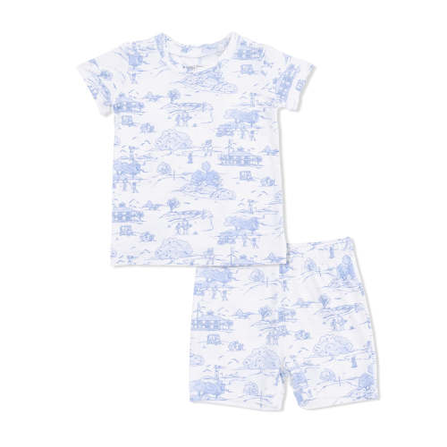 Short Loungewear Set, Golf Toile