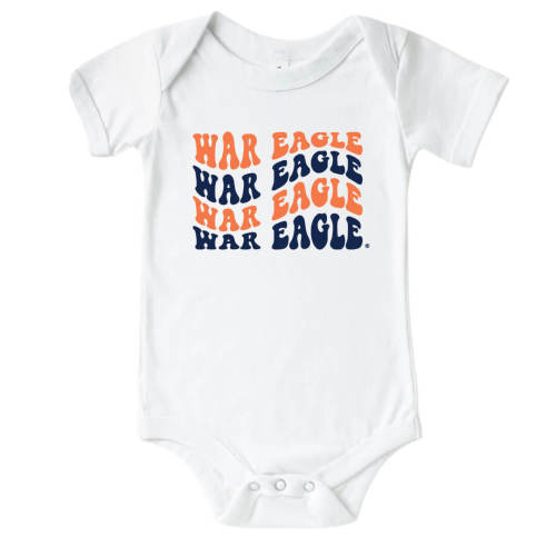 Size: 6-12M - Auburn University | AU Graphic Bodysuit