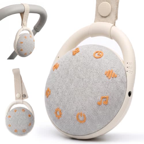 Tiny Marvels Portable Sound Machine & Sleep Soother for Baby(35H Use)