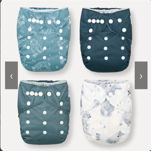 Nora’s Nursery 4 Pack Pocket Diapers