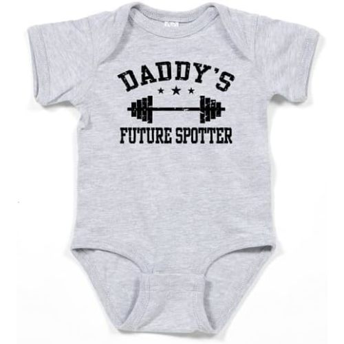 CafePress Daddy's Future Spotter Infant Bodysuit Infant Baby Bodysuit Romper