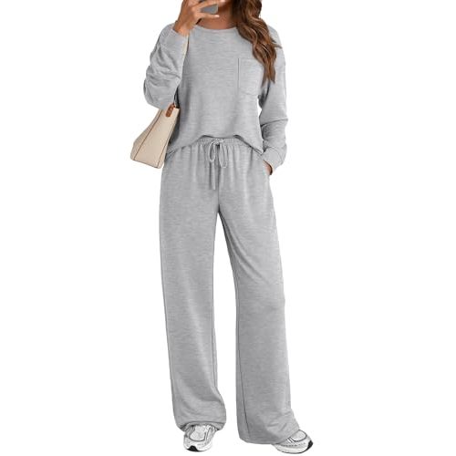 AUTOMET Womens Sweatsuits 2 Piece Lounge Matching Outfits Sweat Sets Tracksuit Travel Sweatshirts Fall Fashion Clothes 2026