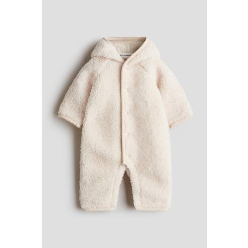 WOOL TEDDY BUNTING SUIT