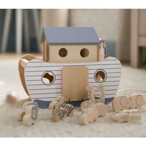 Noahs Ark Wooden Toy Set