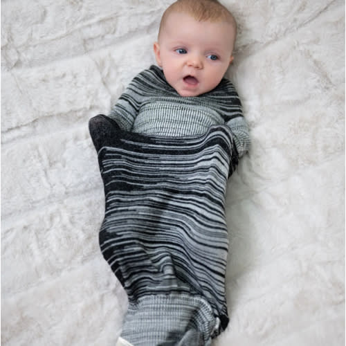 Swaddelini Sleep Sack in Black – Lila